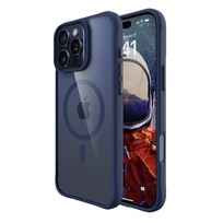 Zdjęcie do “Jinya XPRO Magsafe Protecting Case niebieski - etui iPhone 16 Pro Max”.