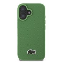 Lacoste HC Woven Logo Magsafe Zielony - etui iPhone 16 Plus