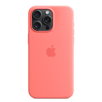 Apple iPhone 15 Pro Max Silicone Case with MagSafe - Guava - Produkt używany - rękojmia ograniczona do 1 roku