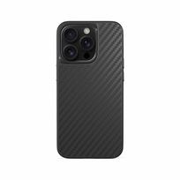 Zdjęcie do “Epico Mag+ Hybrid Carbon czarny - etui iPhone 16 Pro”.