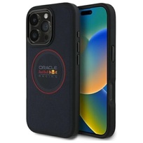 Zdjęcie do “Red Bull Leather Red Ring MagSafe granatowy - etui iPhone 16 Pro”.