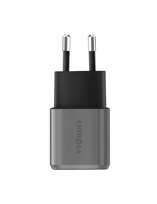 Zdjęcie do “Energea Ampcharge GaN20 20W stalowy - ładowarka sieciowa”.