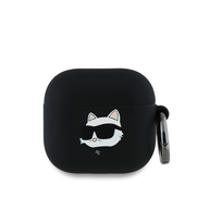 Zdjęcie do “Karl Lagerfeld Silicone Choupette Head 3D czarny - etui AirPods 4”.