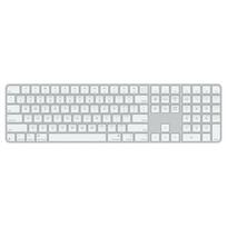 Apple Klawiatura Magic Keyboard z Touch ID i polem numerycznym dla modeli Maca z czipem, angielski ( USA ) - biała