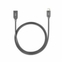 Zdjęcie do “Epico Metal Lightning 1,2m kosmiczny szary - kabel lightning”.