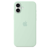 Zdjęcie do “Apple iPhone 16 Plus Silicone Case with MagSafe - Aquamarine”.