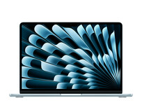 Zdjęcie do “Apple MacBook Air 15", 10-rdzeniowy procesor M4 (GPU 10 rdzeni), RAM 16 GB, dysk 256 GB SSD, zasilacz 70 W - Błękitny”.