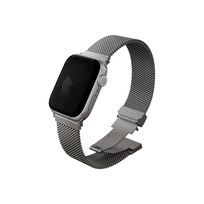 Zdjęcie do “UNIQ Dante Pro tytanowy srebrny - pasek Apple Watch 42/41/40mm”.