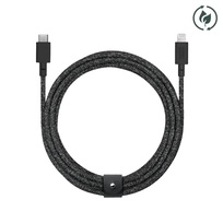 Zdjęcie do “Native Union Belt Cable XL USB-C to Lightning 3m Czarny - kabel USB-C do lightning”.