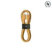 Zdjęcie do “Native Union Belt Cable USB-C Lightning Brązowy - Kabel USB-C do lightning”.