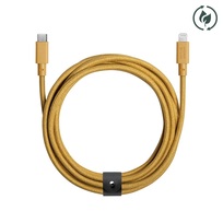 Zdjęcie do “Native Union Belt Cable XL USB-C to Lightning 3m Brązowy - kabel USB-C do lightning”.