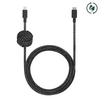 Zdjęcie do “Native Union Night Cable USB-C to Lightning 3m Czarny - kabel USB-C do lightning”.
