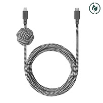 Zdjęcie do “Native Union Night Cable USB-C to Lightning 3m Zebra - kabel USB-C do lightning”.