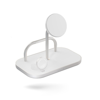 Zdjęcie do “Zens 4in1 Wireless Charger Qi2 60W Magsafe Biały - ładowarka bezprzewodowa”.