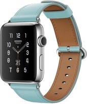 Zdjęcie do “JINYA Fresh Leather Band Blue 42/44mm - pasek dla Apple Watch”.
