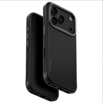 Zdjęcie do “UNIQ Keva MagSafe czarny - etui iPhone 17 Pro”.