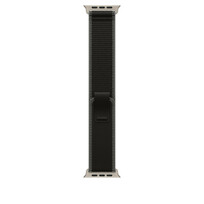 Zdjęcie do “Apple 49mm Black/Charcoal Trail Loop - S/M - Natural Titanium Finish”.