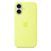 Zdjęcie do “Apple iPhone 17 Silicone Case with MagSafe - Neon Yellow”.