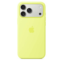 Zdjęcie do “Apple iPhone 17 Pro Max Silicone Case with MagSafe – Neon Yellow”.