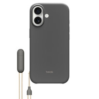Zdjęcie do “Apple Beats iPhone 17 Kickstand Case with MagSafe and Camera Control - Granite Gray”.