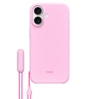 Zdjęcie do “Apple Beats iPhone 17 Kickstand Case with MagSafe and Camera Control - Pebble Pink”.