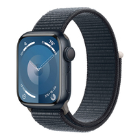 Zdjęcie do “Apple Watch Series 9 GPS 45mm Midnight Aluminium Case with Midnight Sport Loop- Produkt używany”.