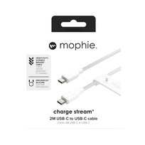 Zdjęcie do “Mophie kabel 2m biały - kabel USB-C - USB-C”.