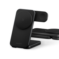 Zdjęcie do “Energea MagTrio 2 3w1 Qi2 25W szary - ładowarka indukcyjna”.