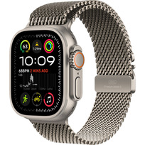 Zdjęcie do “Apple Watch Ultra 2 GPS + Cellular 49mm Natural Titanium Case with Natural Titanium Milanese Loop - S - Produkt otwarty”.