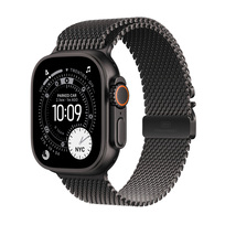 Zdjęcie do “Apple Watch Ultra 3 GPS + Cellular 49mm Black Titanium Case with Black Titanium Milanese Loop - Small - Produkt otwarty”.