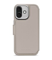 Zdjęcie do “DECODED Leather Detachable Wallet MagSafe szary - etui iPhone 17”.