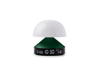 Zdjęcie do “Lexon Mina Sunrise ciemnozielony - lampa LED z budzikiem”.