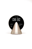 Zdjęcie do “Lexon Conic Clock złoty - budzik”.