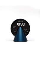Zdjęcie do “Lexon Conic Clock niebieski - budzik”.