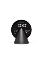 Zdjęcie do “Lexon Conic Clock platynowy szary - budzik”.