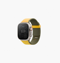 Zdjęcie do “UNIQ Revix IV Reversible Magnetic żółty-zielony - pasek Apple Watch 49/46/45/44mm”.