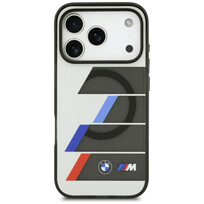 Zdjęcie do “BMW M IML Tricolor Lines MS antracyt - etui iPhone 17 Pro”.