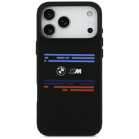 Zdjęcie do “BMW M Silicon Horizontal Line MS czarny - etui iPhone 17 Pro Max”.
