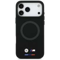 Zdjęcie do “BMW M Silicon Logo MS czarny - etui iPhone 17 Pro Max”.