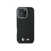 Zdjęcie do “BMW M Smooth Full Wrapped Metal czarny - etui iPhone 16 Pro”.
