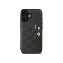 Zdjęcie do “BMW M Perforated Tricolor antracyt - etui iPhone 16”.