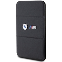 Zdjęcie do “BMW Card Slot Stand MagSafe M Edition czarny - portfel”.