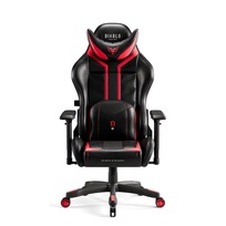 Zdjęcie do “Diablo Chairs X-Ray Normal Size czarno-czerwony - fotel gamingowy”.