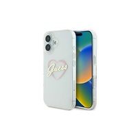 Zdjęcie do “Guess IML Heart przeźroczysty - etui iPhone 16”.