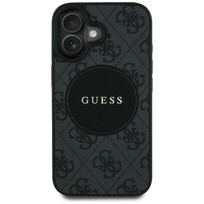 Zdjęcie do “Guess 4G Circle Classic Logo MS czarny - etui iPhone 16”.