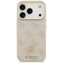 Zdjęcie do “Guess 4G Strass Logo MS różowy - etui iPhone 17 Pro”.