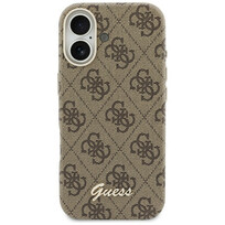 Zdjęcie do “Guess 4G Script MS brązowy - etui iPhone 17”.