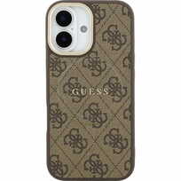 Zdjęcie do “Guess 4G PU Classic Logo MS brązowy - etui iPhone 17”.