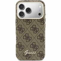 Zdjęcie do “Guess 4G Script MS brązowy - etui iPhone 17 Pro Max”.