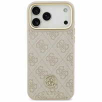 Zdjęcie do “Guess 4G Strass Logo MS różowy - etui iPhone 17 Pro Max”.
